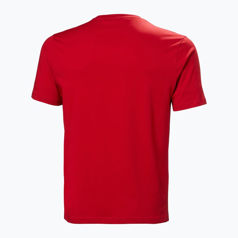 Футболка чоловіча Helly Hansen Logo 3.0 red 5