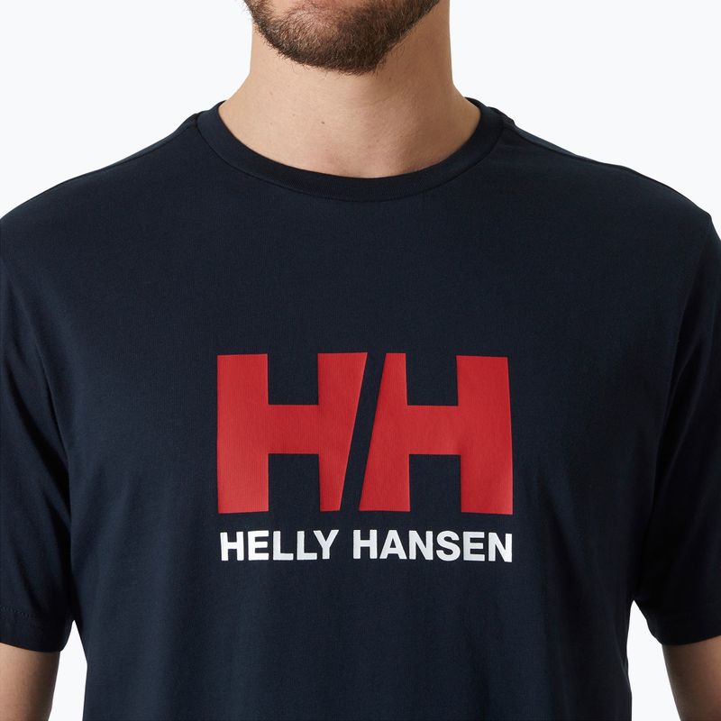 Футболка чоловіча Helly Hansen Logo 3.0 navy 3