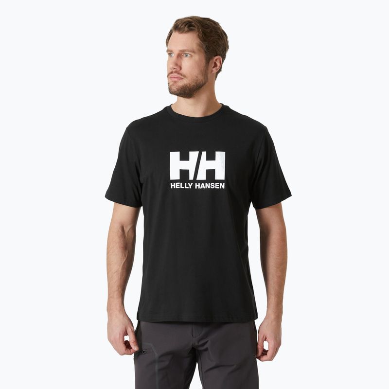 Футболка чоловіча Helly Hansen Logo 3.0 black
