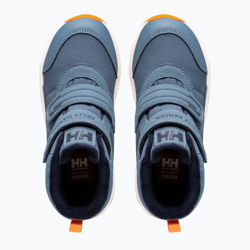 Черевики зимові дитячі Helly Hansen Jk Bowstring Boot HellyTech washed navy/papaya 5