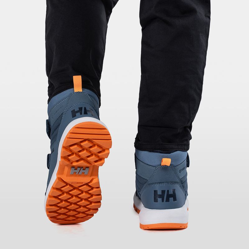 Черевики зимові дитячі Helly Hansen Jk Bowstring Boot HellyTech washed navy/papaya 8