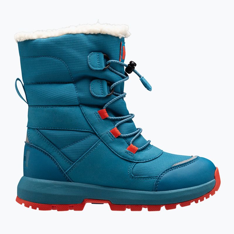 Черевики зимові дитячі Helly Hansen Jk Silverton Boot HellyTech cerulean blue/cherry tom 2