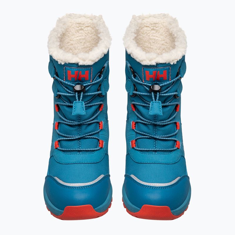 Черевики зимові дитячі Helly Hansen Jk Silverton Boot HellyTech cerulean blue/cherry tom 4