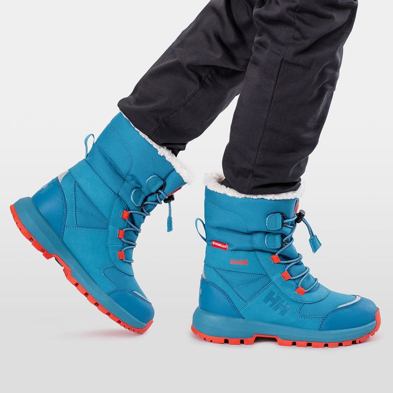 Черевики зимові дитячі Helly Hansen Jk Silverton Boot HellyTech cerulean blue/cherry tom 6