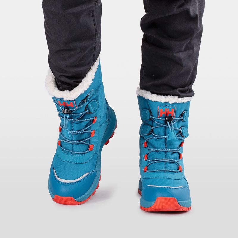 Черевики зимові дитячі Helly Hansen Jk Silverton Boot HellyTech cerulean blue/cherry tom 7
