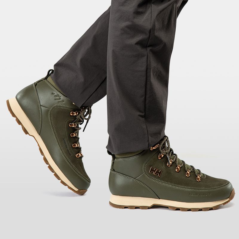 Черевики жіночі Helly Hansen The Forester Premium utility green/cream 8