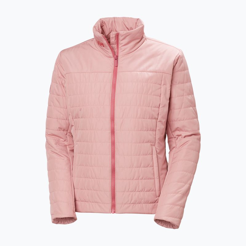 Куртка вітрильна жіноча Helly Hansen Crew Insulator 2.0 pink salt 5