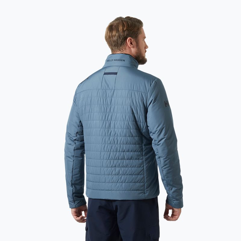 Куртка вітрильна чоловіча Helly Hansen Crew Insulator 2.0 washed navy 2