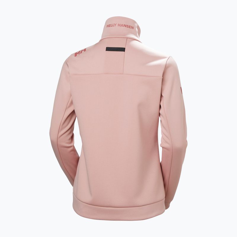 Кофта вітрильна жіноча Helly Hansen Crew Fleece pink salt 6