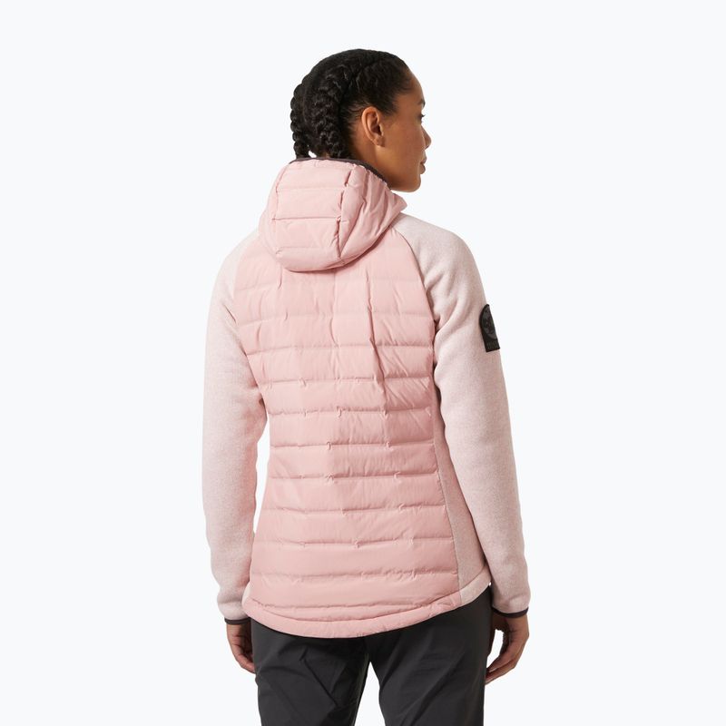 Куртка вітрильна жіноча Helly Hansen Arctic Ocean Hybrid Insulator pink salt 2