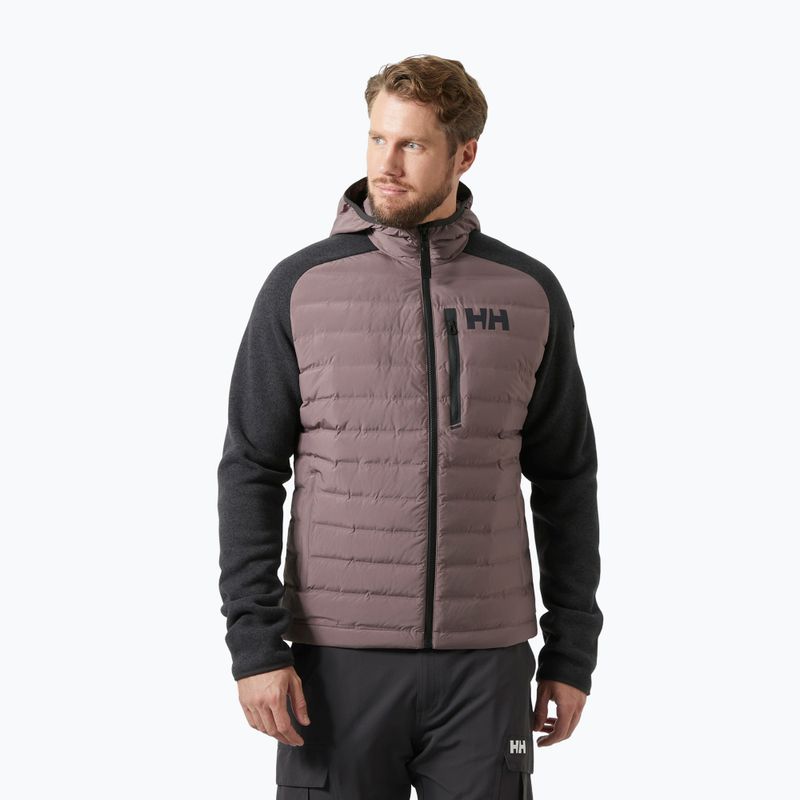 Куртка вітрильна чоловіча Helly Hansen Arctic Ocean Hybrid Insulator sparrow grey