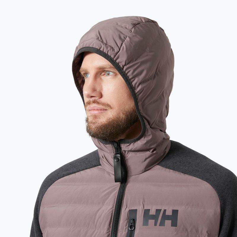 Куртка вітрильна чоловіча Helly Hansen Arctic Ocean Hybrid Insulator sparrow grey 3