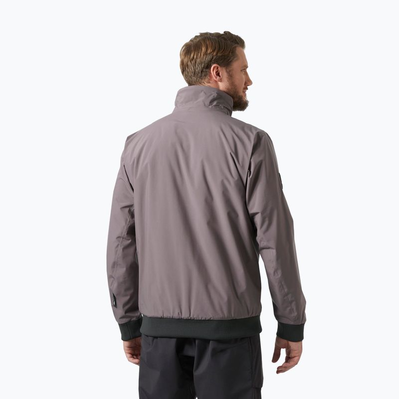 Куртка вітрильна чоловіча Helly Hansen HP Racing Lifaloft Bomber sparrow grey 2