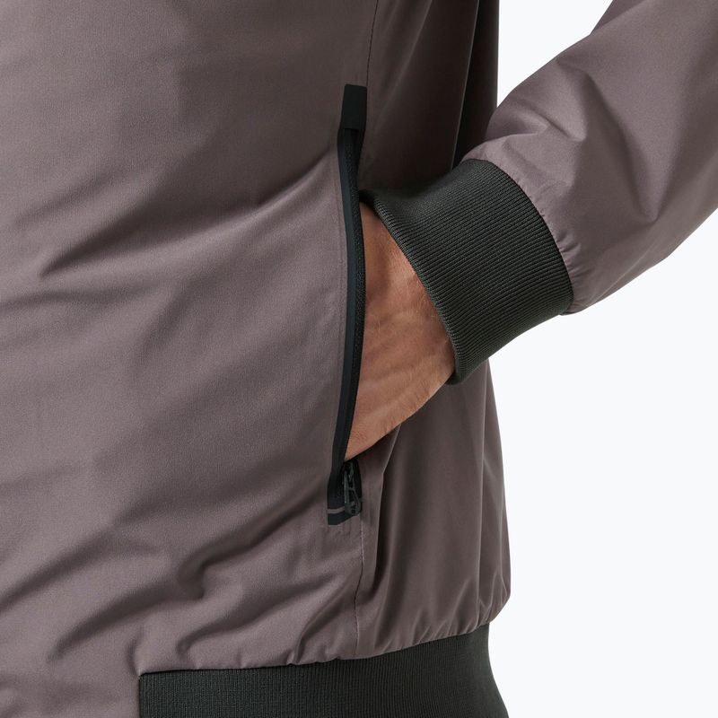 Куртка вітрильна чоловіча Helly Hansen HP Racing Lifaloft Bomber sparrow grey 4