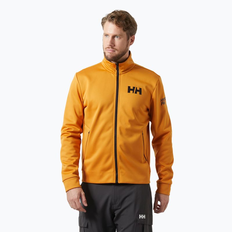 Кофта вітрильна чоловіча Helly Hansen HP Fleece 2.0 mustard