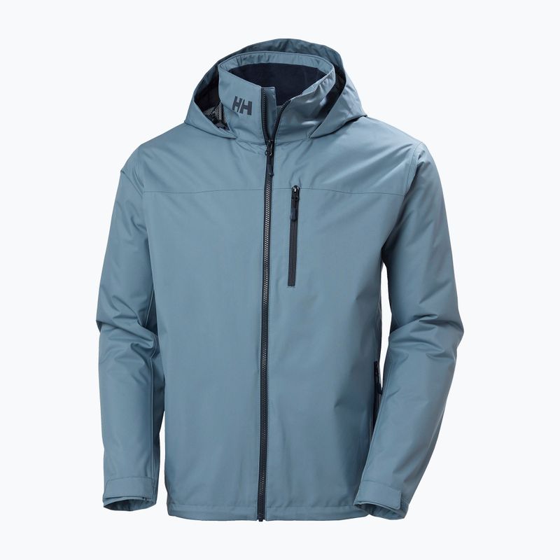 Куртка вітрильна чоловіча Helly Hansen Crew Hooded Midlayer 2 washed navy 7