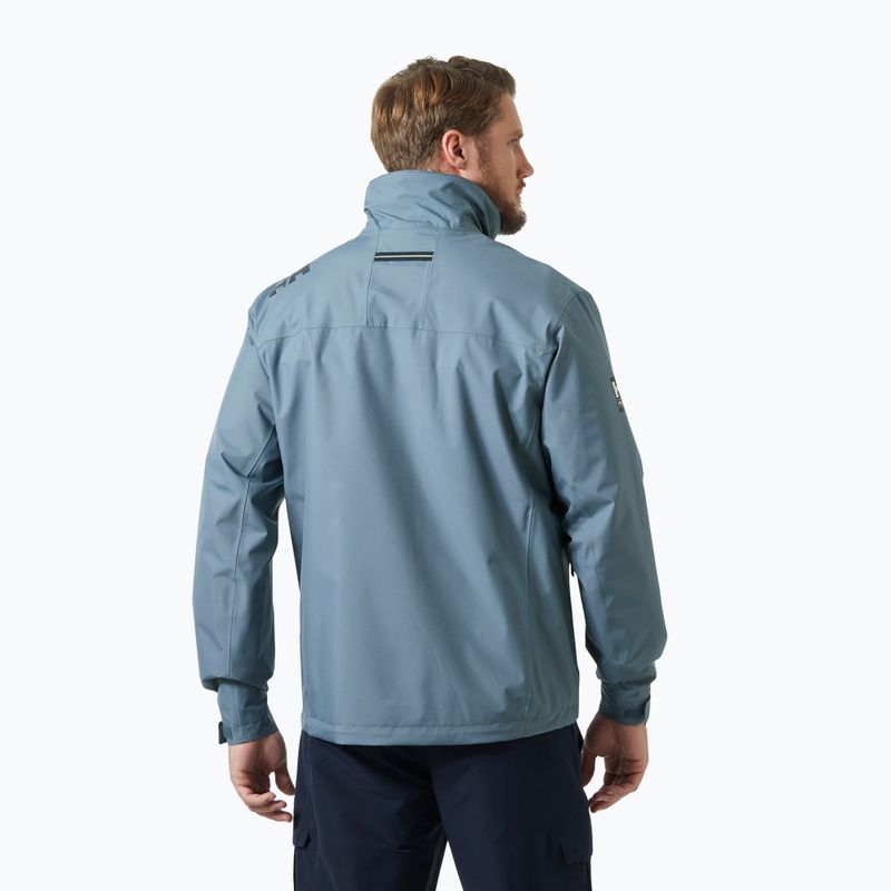 Куртка вітрильна чоловіча Helly Hansen Crew Midlayer 2 washed navy 2