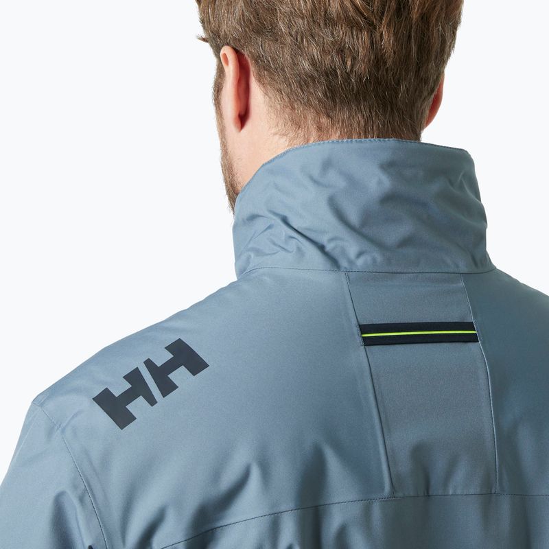 Куртка вітрильна чоловіча Helly Hansen Crew Midlayer 2 washed navy 4