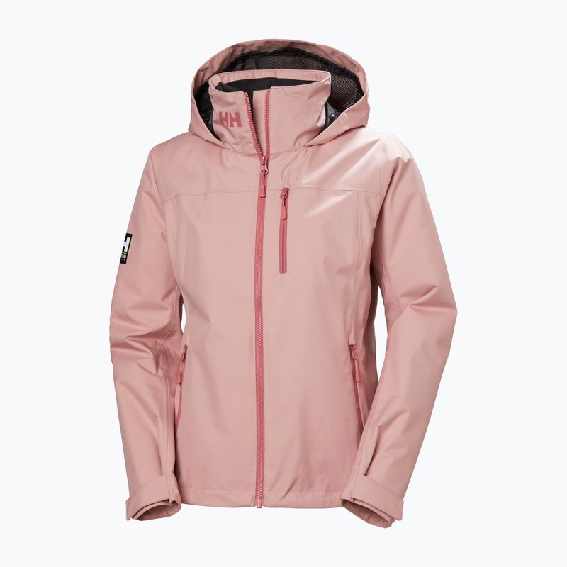 Куртка вітрильна жіноча Helly Hansen Crew Hooded Midlayer 2.0 pink salt 7