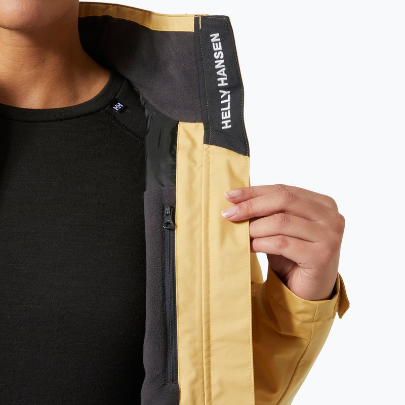 Куртка вітрильна жіноча Helly Hansen Crew Hooded Midlayer 2.0 sand 8