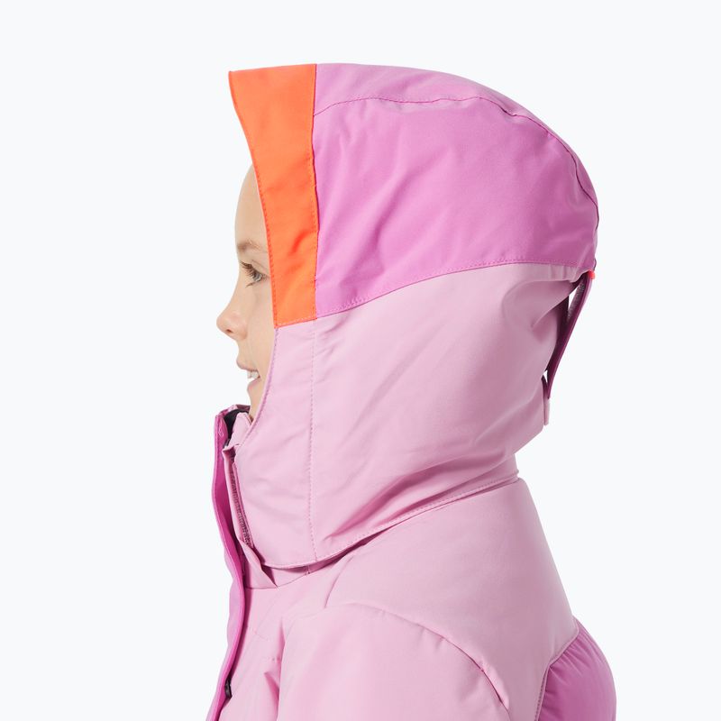 Куртка гірсько-лижна дитяча Helly Hansen Diamond meta pink 3