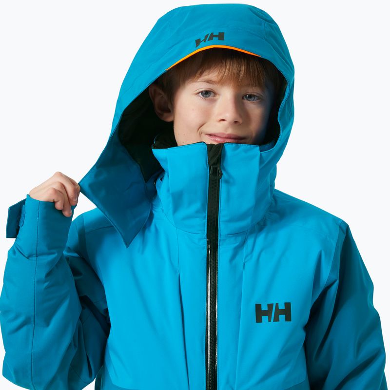 Куртка гірсько-лижна дитяча Helly Hansen Alpha cerulean blue 3