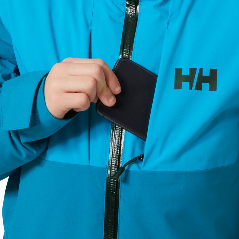 Куртка гірсько-лижна дитяча Helly Hansen Alpha cerulean blue 4
