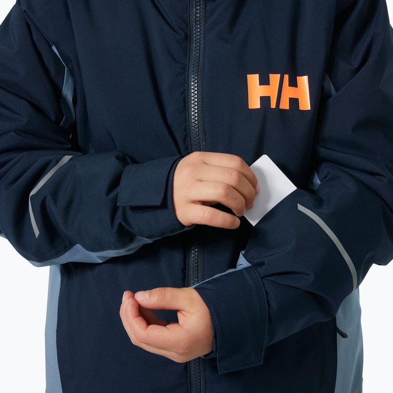Куртка гірсько-лижна дитяча Helly Hansen Quest navy 5