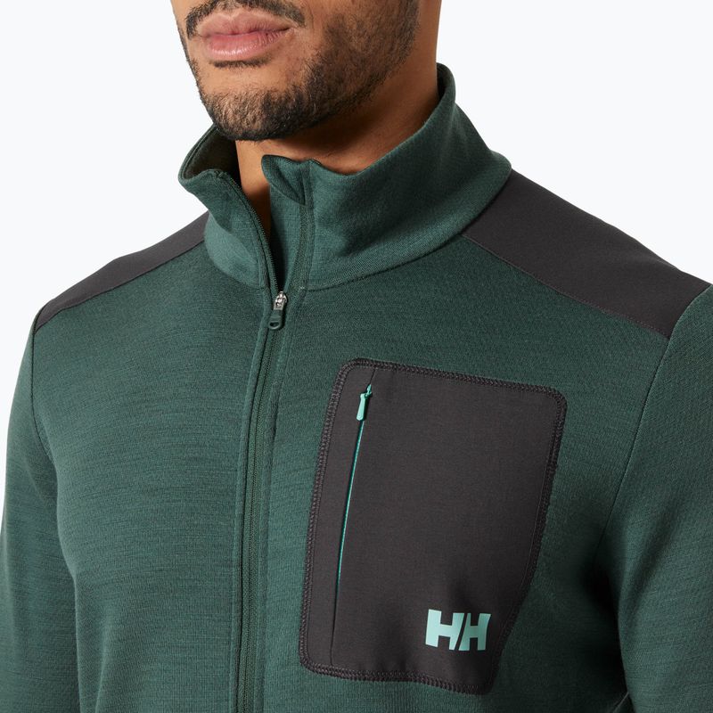 Кофта трекінгова чоловіча Helly Hansen Lifa Merino Midlayer jungle green 3