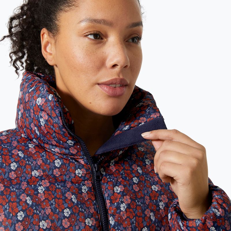 Пуховик жіночий Helly Hansen Jade Puffer navy floral aop 3