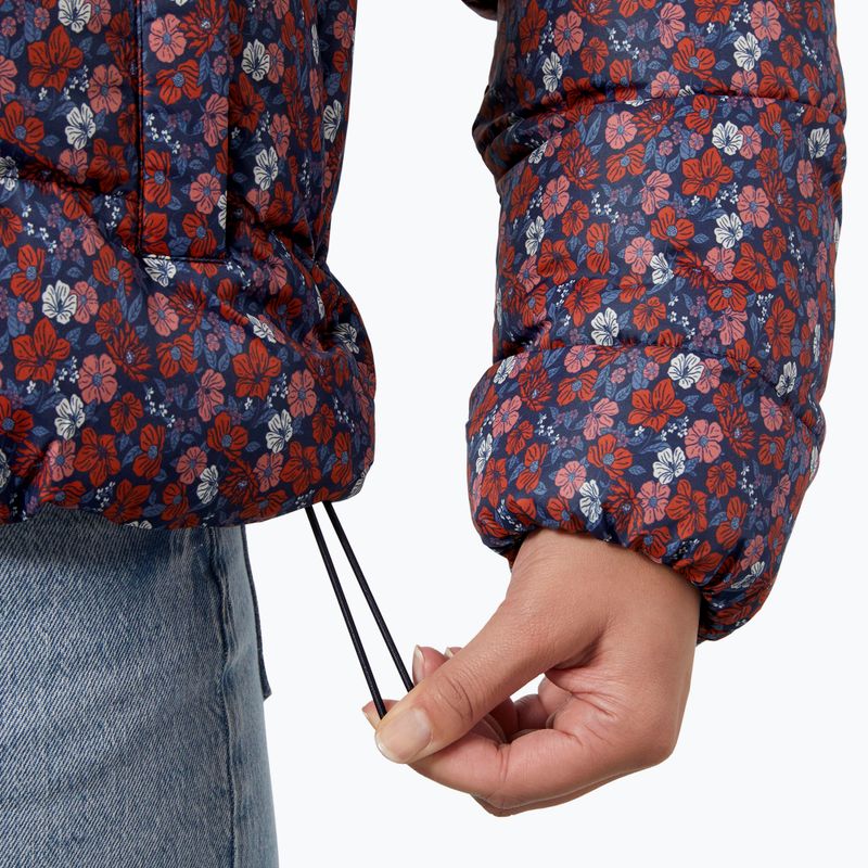 Пуховик жіночий Helly Hansen Jade Puffer navy floral aop 5