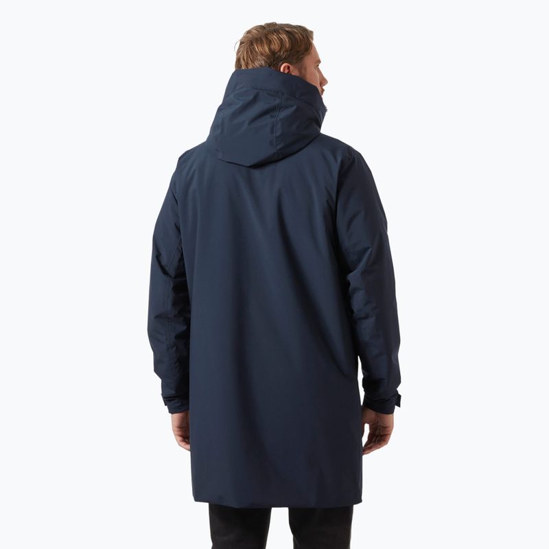 Куртка-дощовик чоловіча Helly Hansen Munich Insulated navy 2