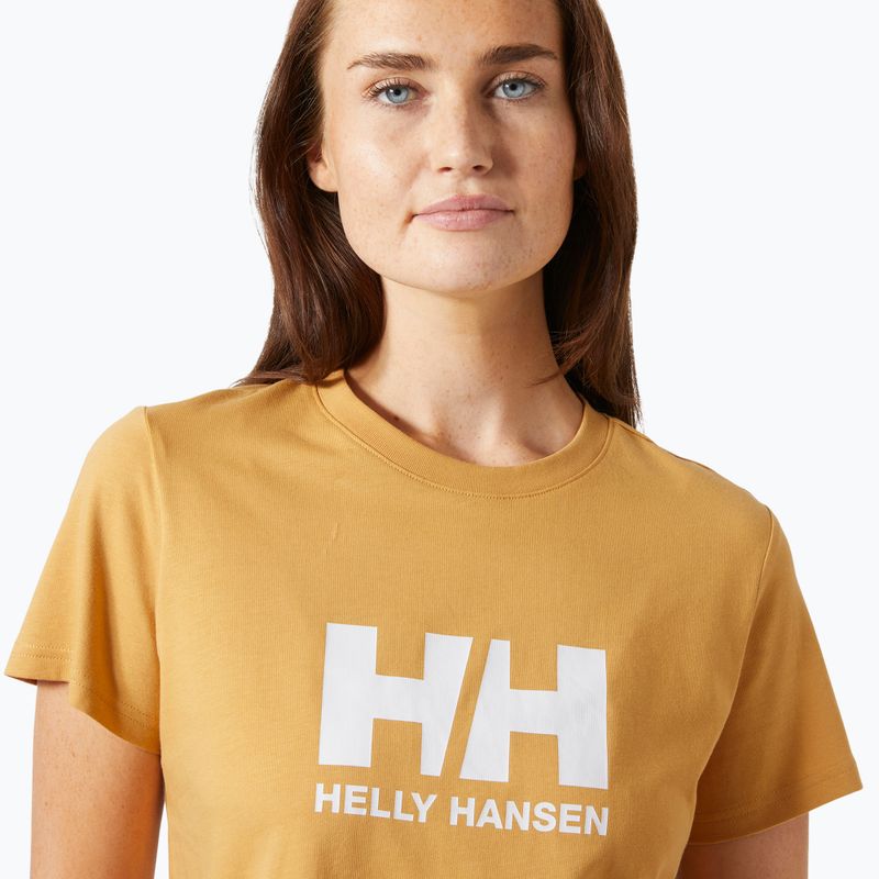 Футболка жіноча Helly Hansen Logo 3.0 sand 3
