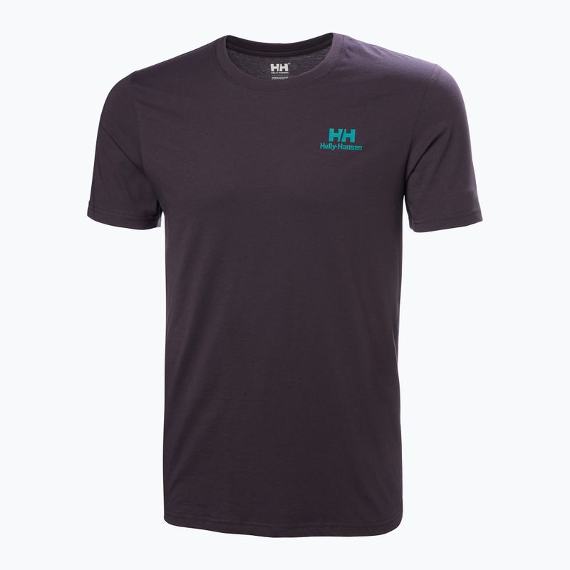 Футболка чоловіча Helly Hansen Nord Graphic black grape 4