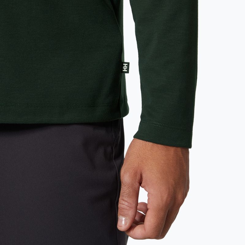 Лонгслів чоловічий Helly Hansen Skog Graphic dark jungle 4