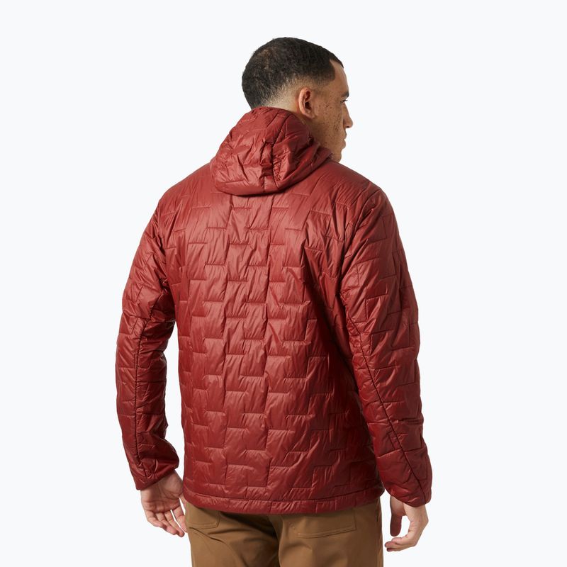 Куртка гібридна чоловіча Helly Hansen Lifaloft Hooded Insulator mars red 2