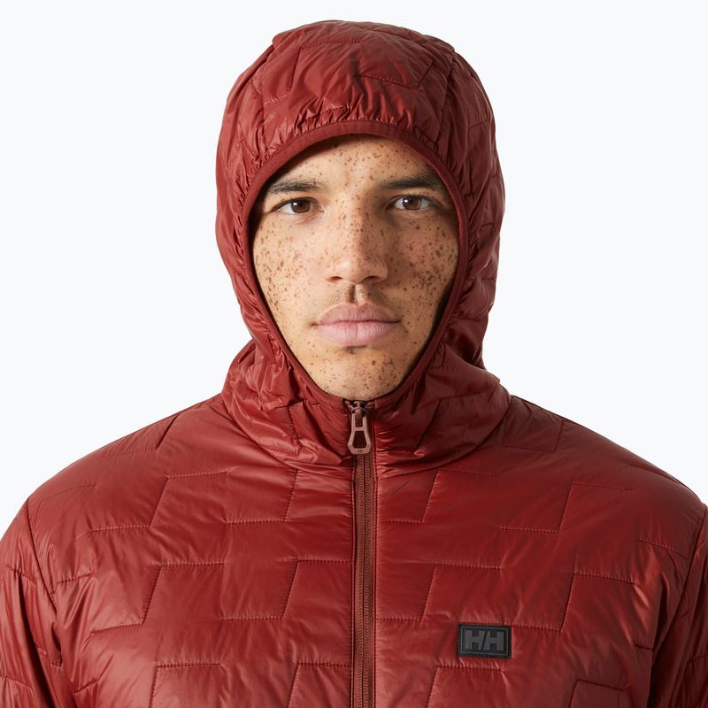 Куртка гібридна чоловіча Helly Hansen Lifaloft Hooded Insulator mars red 3