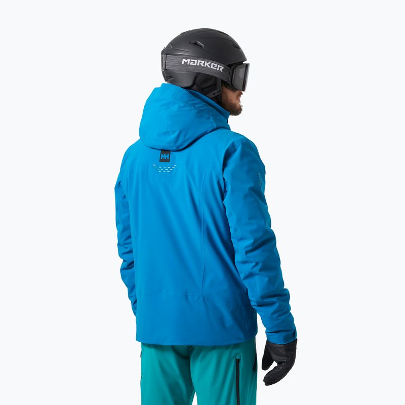 Куртка лижна чоловіча Helly Hansen Alpha Lifaloft cerulean blue 2