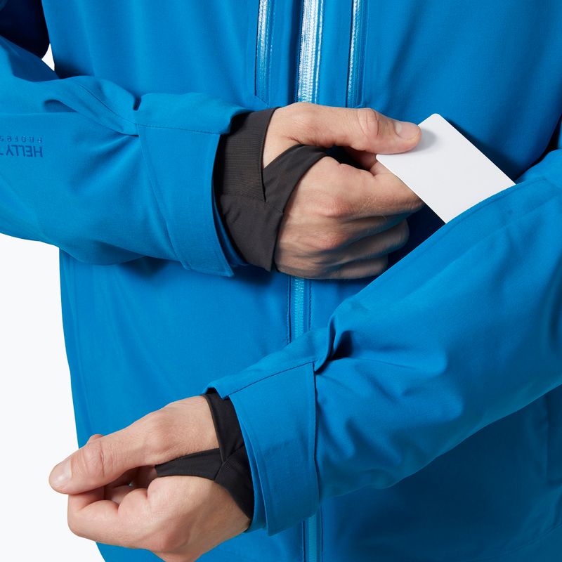 Куртка лижна чоловіча Helly Hansen Alpha Lifaloft cerulean blue 7