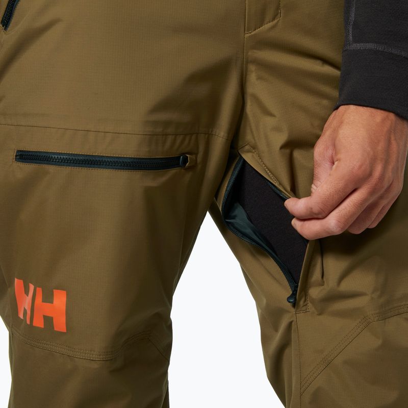 Штани лижні чоловічі Helly Hansen Sogn Cargo sepia 4