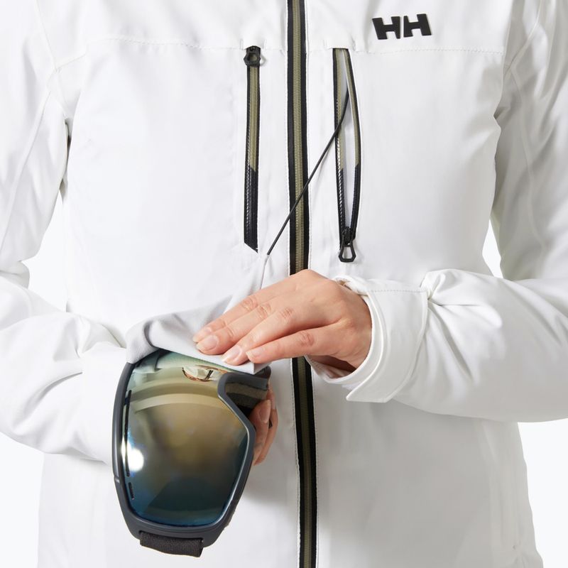Куртка лижна жіноча Helly Hansen Alphelia Lifaloft white 6