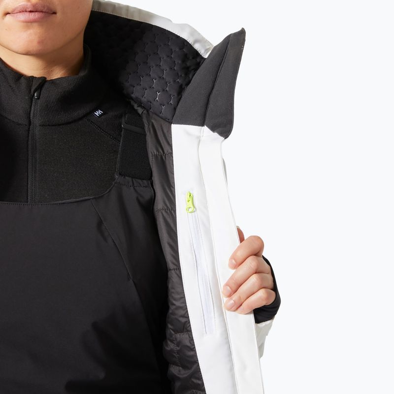 Куртка лижна жіноча Helly Hansen Alphelia Lifaloft white 9