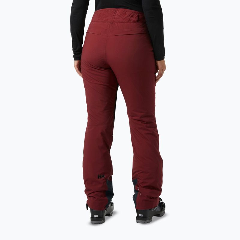 Штани лижні жіночі Helly Hansen Legendary Insulated mars red 2