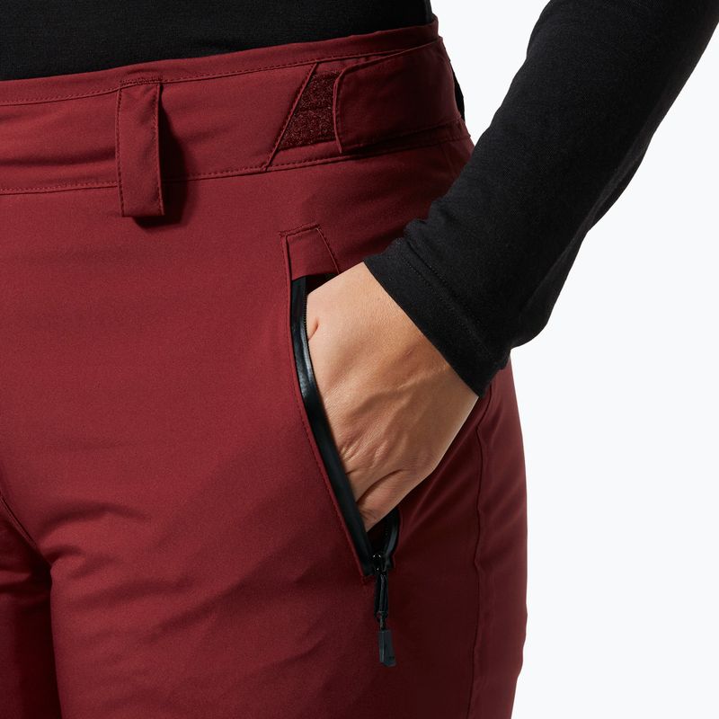 Штани лижні жіночі Helly Hansen Legendary Insulated mars red 4