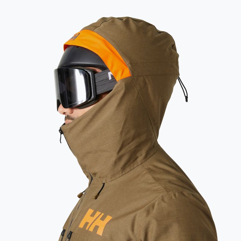 Куртка гірсько-лижна чоловіча Helly Hansen Garibaldi 2.0 sepia 3