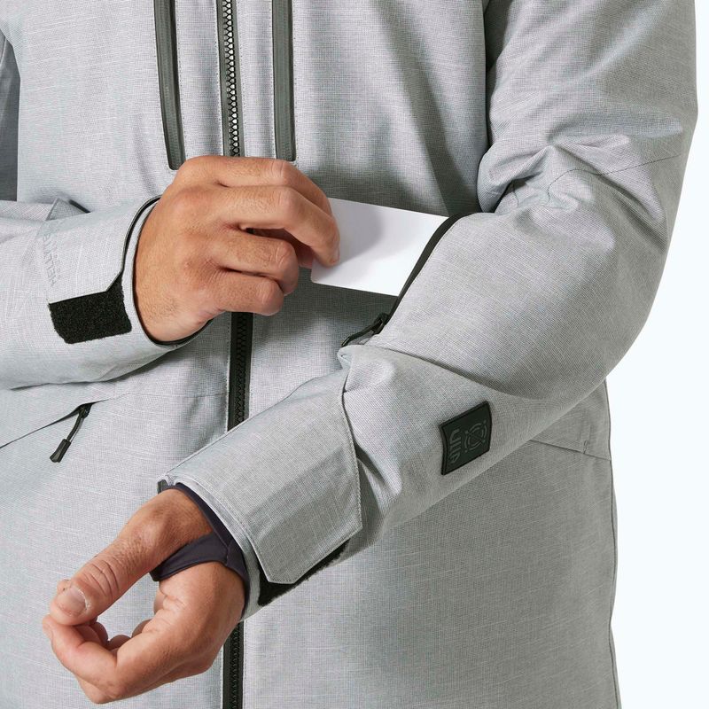 Куртка гірсько-лижна чоловіча Helly Hansen Garibaldi 2.0 grey/melange 5