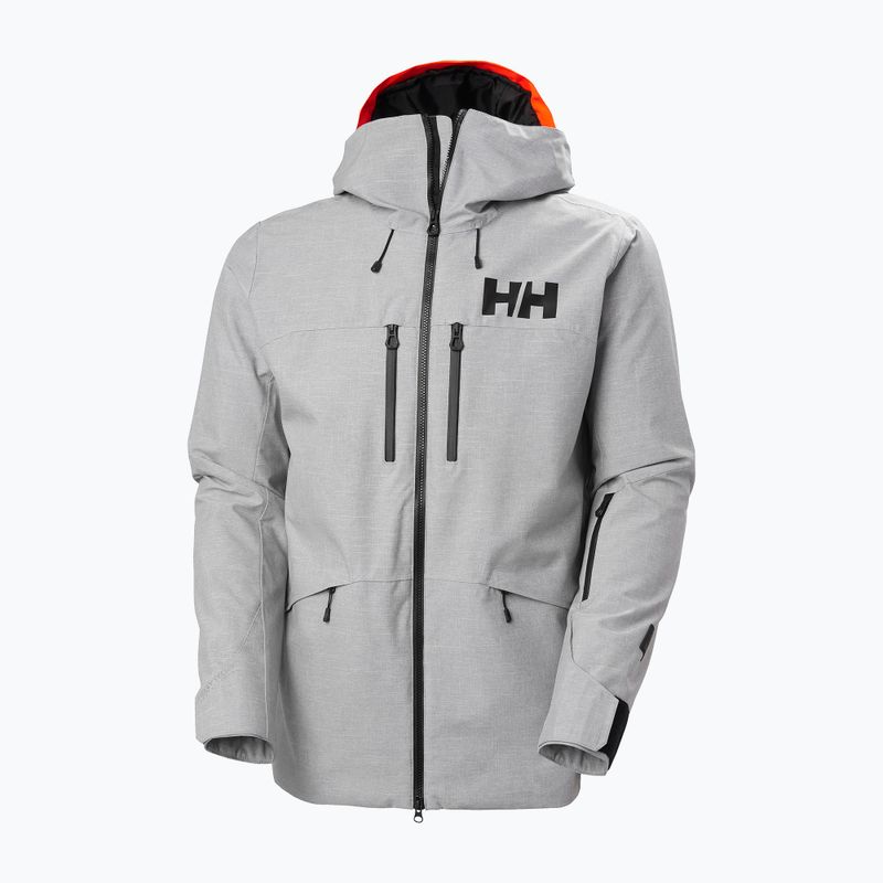 Куртка гірсько-лижна чоловіча Helly Hansen Garibaldi 2.0 grey/melange 8