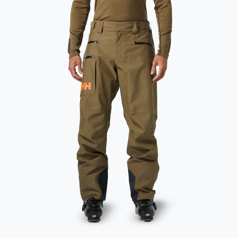 Штани лижні чоловічі Helly Hansen Garibaldi 2.0 sepia