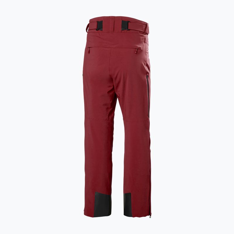 Штани лижні чоловічі Helly Hansen Alpha Lifaloft mars red 7