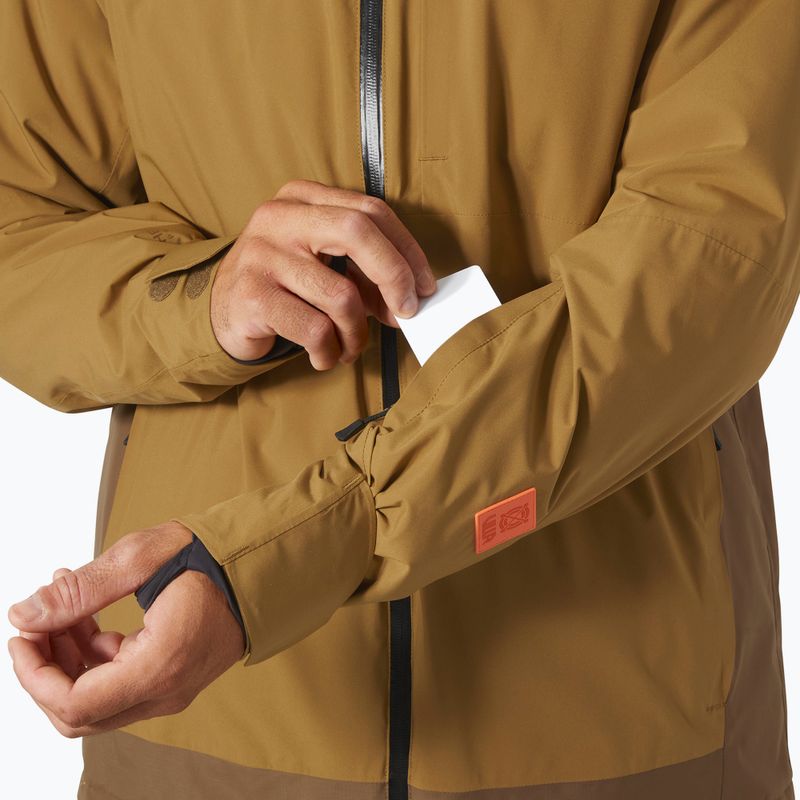 Куртка гірсько-лижна чоловіча Helly Hansen Powdreamer 2.0 sepia 6